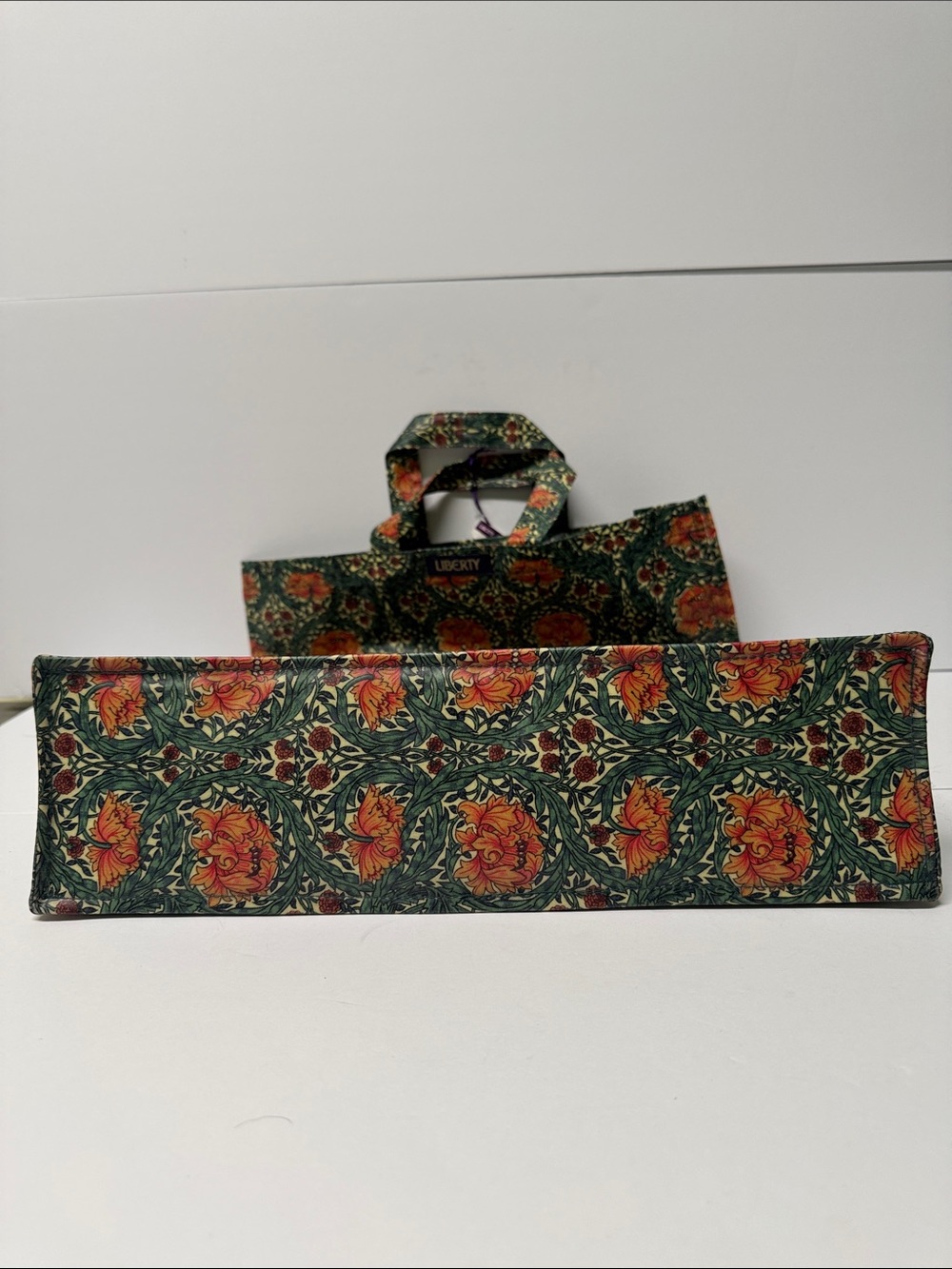 Liberty William Morris Clementina Floral Tote Bag - Picture 6 of 9